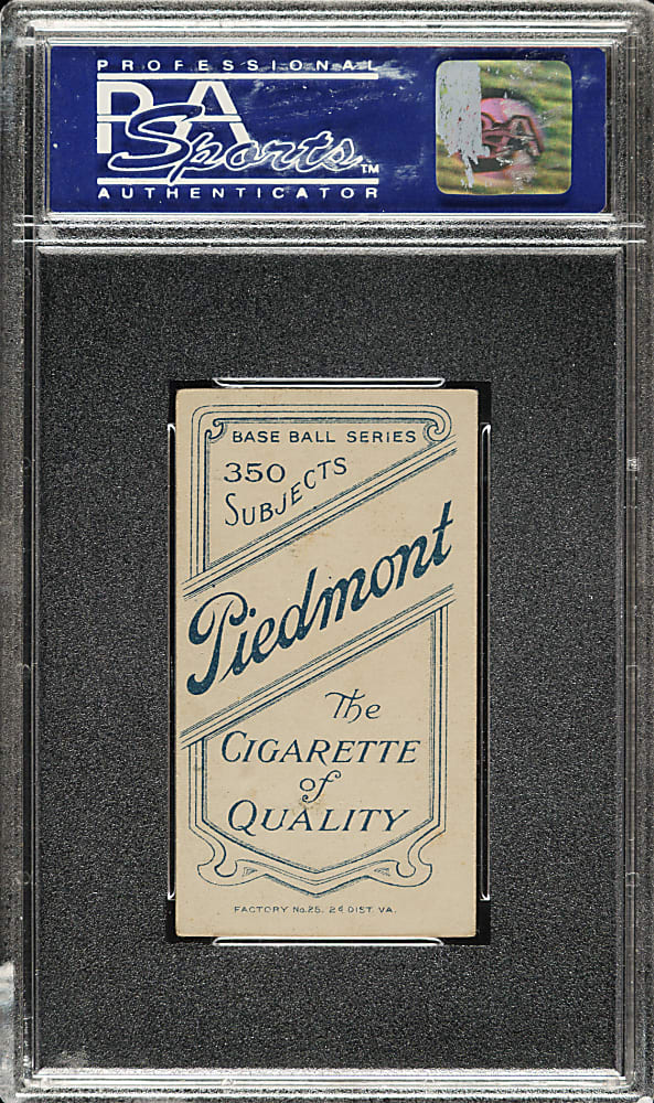 1909-1911 T206 White Border Tris Speaker Rookie PSA EX 5