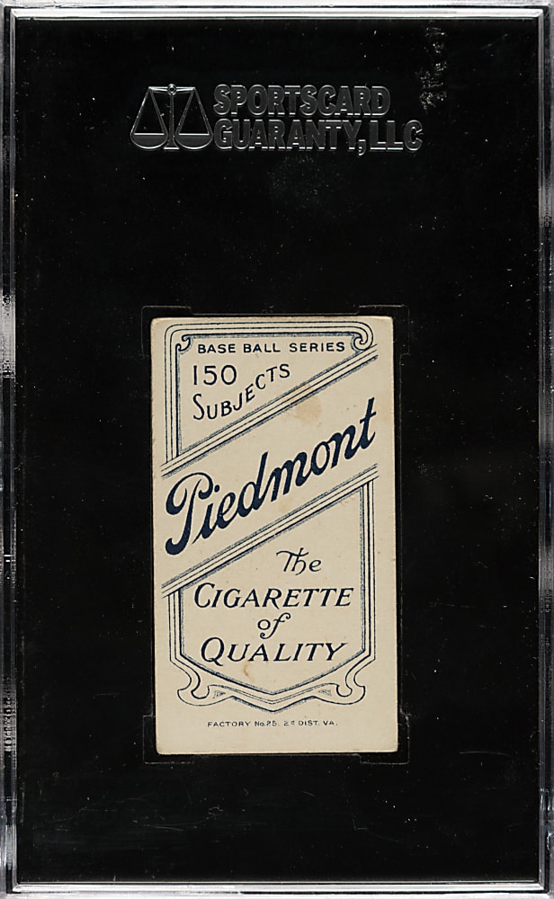 1909-1911 T206 White Border Nap Lajoie Throwing SGC VG/EX 50