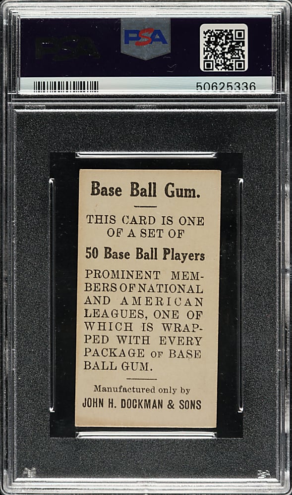 1909 E92 Dockman & Sons Frank Chance PSA VG-EX+ 4.5