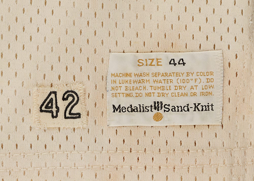 1978-1979 Pete Maravich New Orleans/Utah Jazz Game-Used Home Jersey MEARS A10