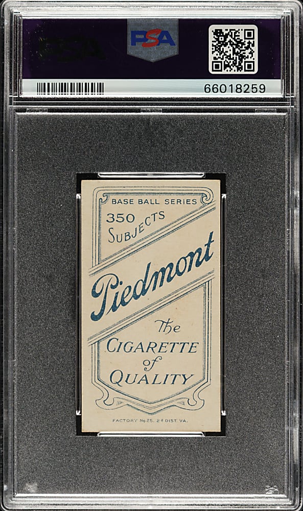 1909-1911 T206 White Border Bobby Byrne PSA EX-MT 6