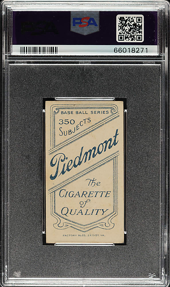 1909-1911 T206 White Border Dode Paskert PSA EX-MT 6