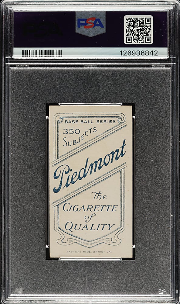 1909-1911 T206 White Border Chief Bender Portrait PSA VG-EX 4