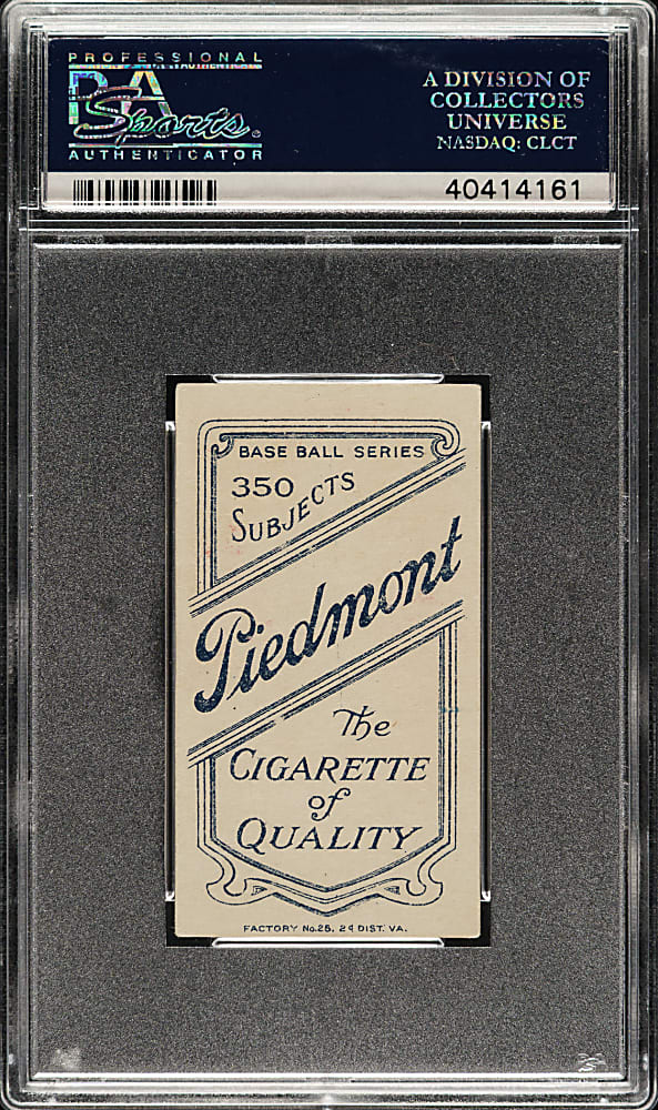 1909-1911 T206 White Border Herman Armbruster PSA EX-MT 6