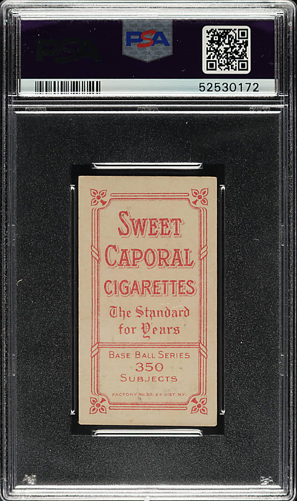 1909-1911 T206 White Border Doc White Pitching PSA EX-MT 6