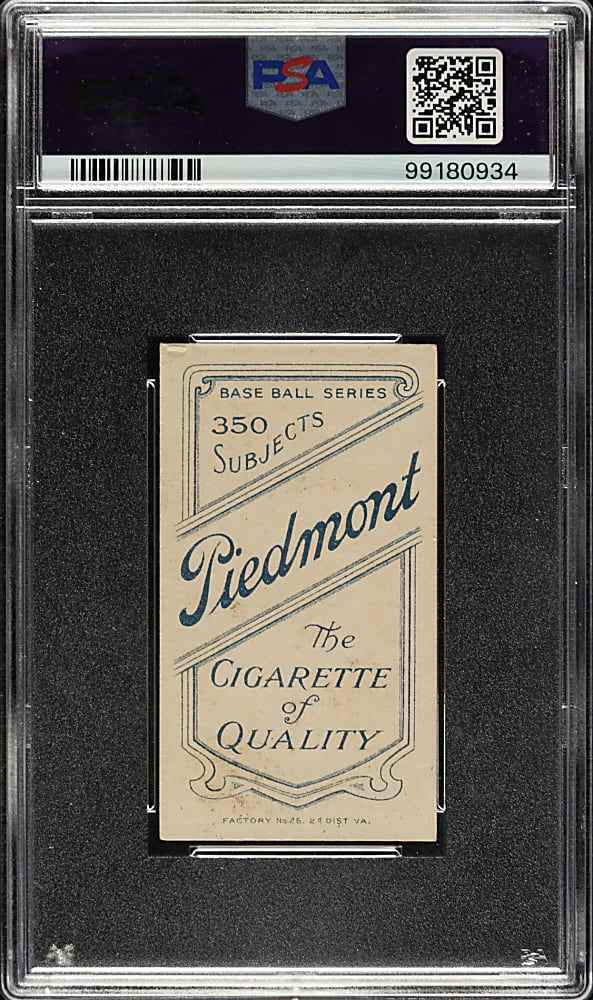 1909-1911 T206 White Border Deacon Phillippe PSA EX-MT 6