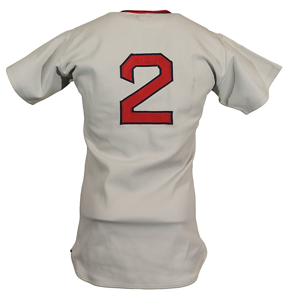 1977-1978 Jerry Remy and Doug Griffin Boston Red Sox Signed Game-Used Jersey - PSA/DNA and Beckett