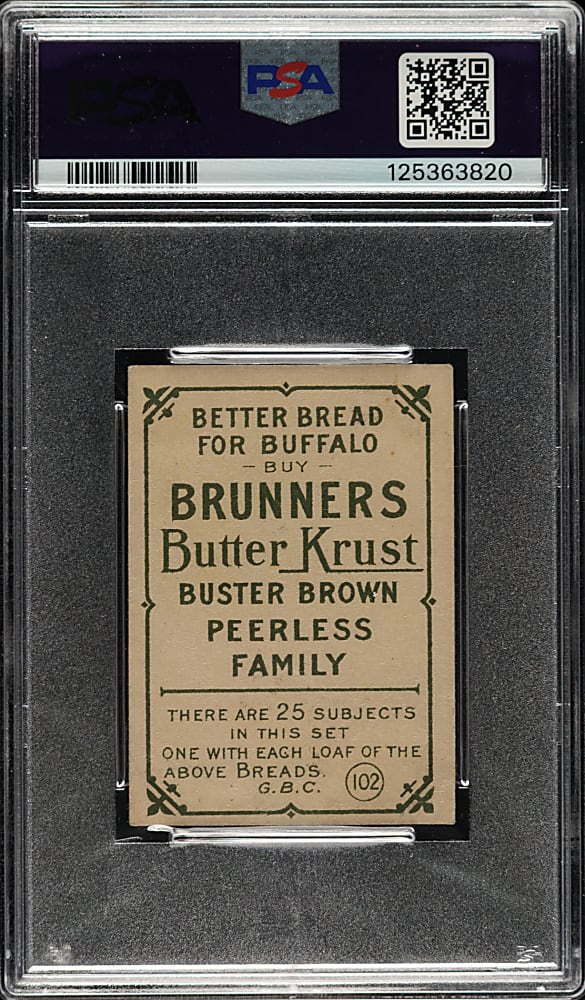 1911-1914 D304 Brunners Bread Hal Chase PSA POOR 1