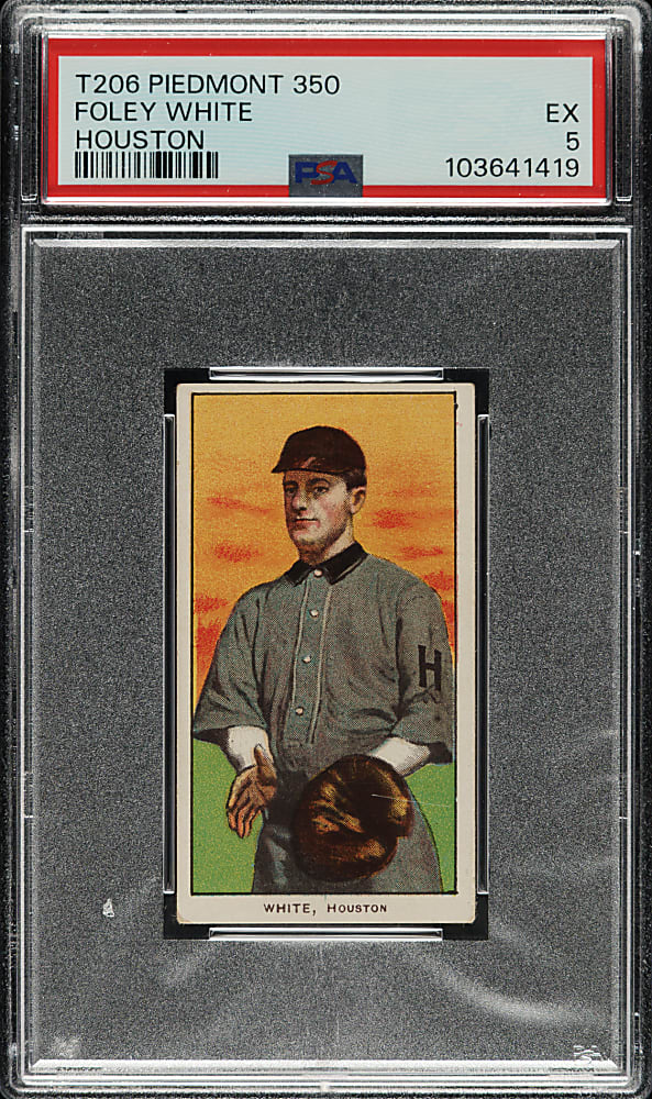 1909-1911 T206 White Border Foley White Southern Leaguer PSA EX 5