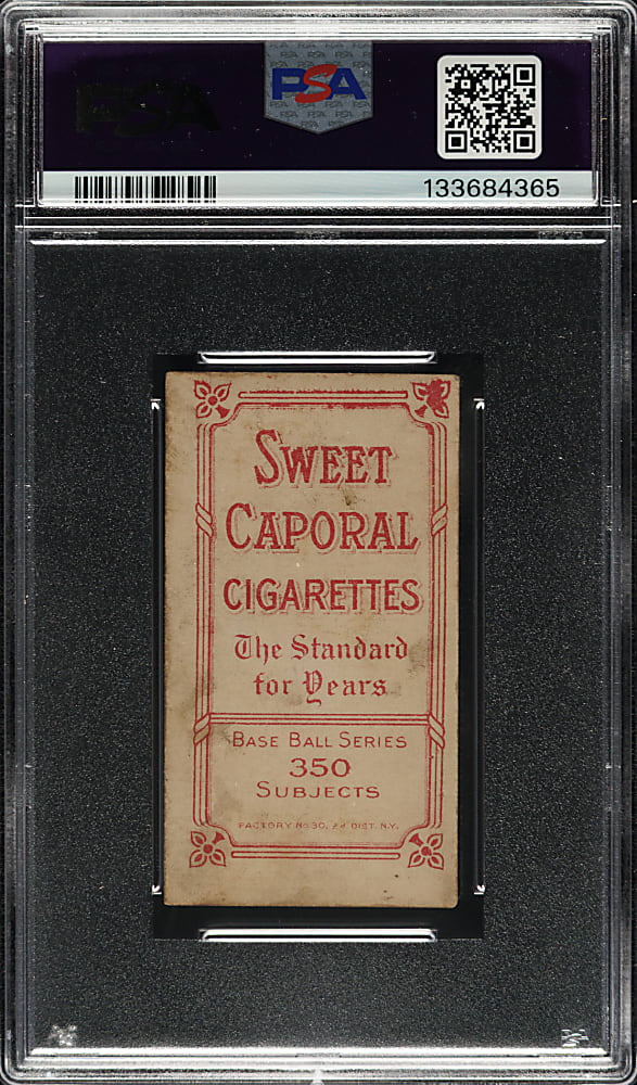 1909-1911 T206 White Border Christy Mathewson Dark Cap PSA GOOD 2