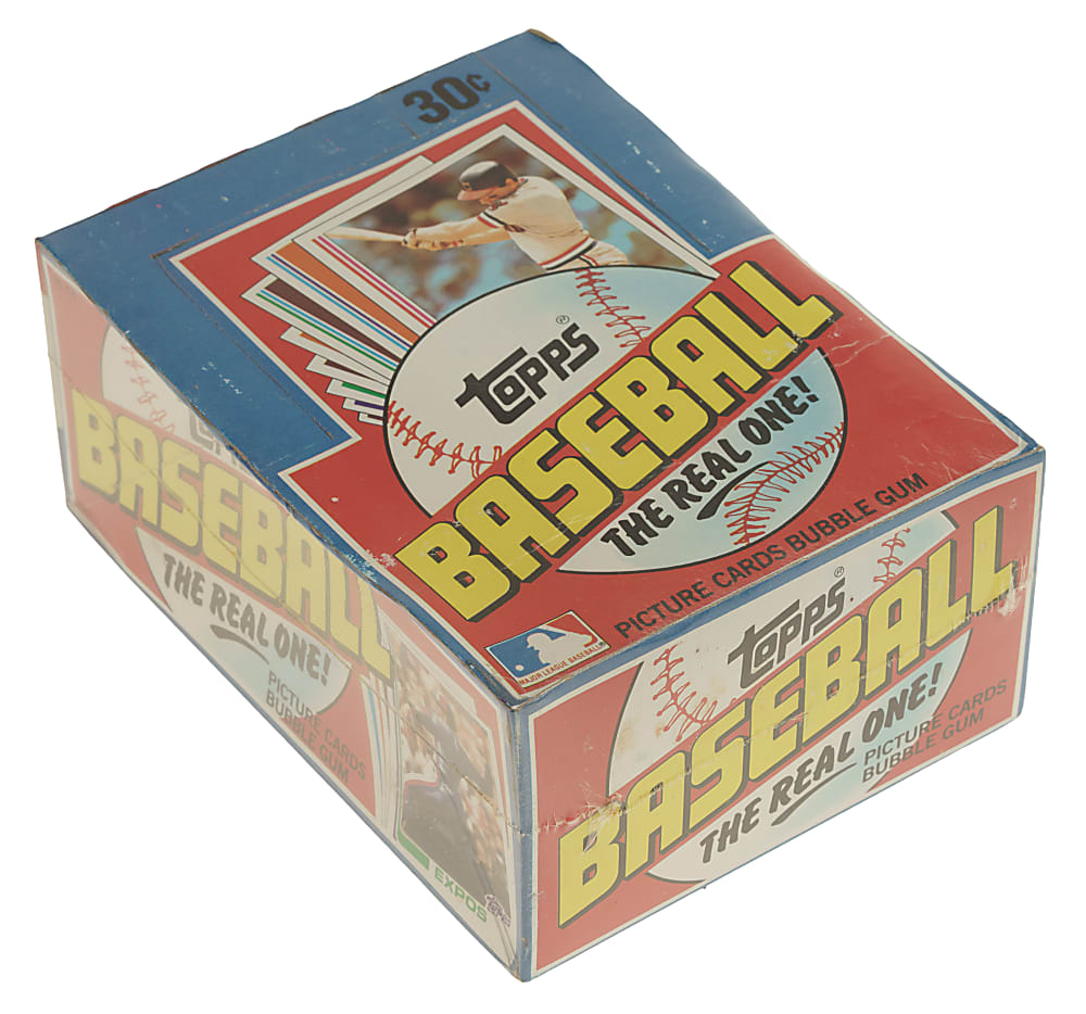 1982 Topps Unopened Wax Box (36 Packs) - BBCE - From a Sealed Case (FASC)