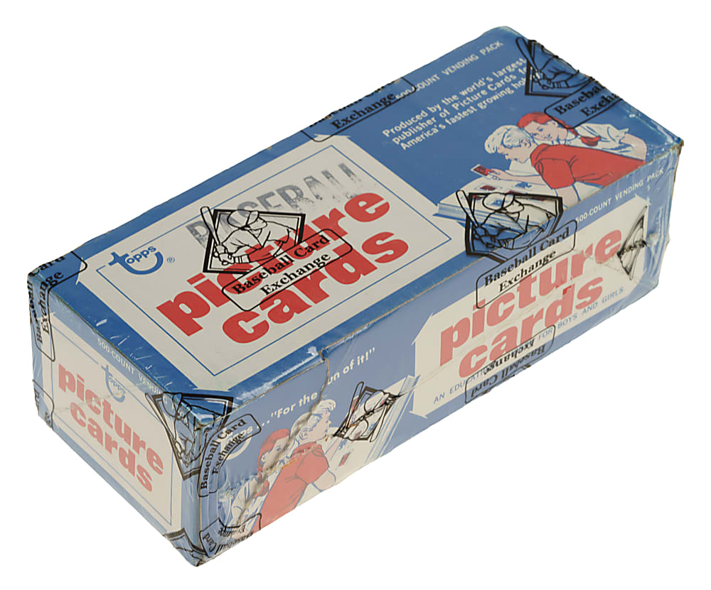 1982 Topps Unopened Vending Box - BBCE - From a Sealed Case (FASC)