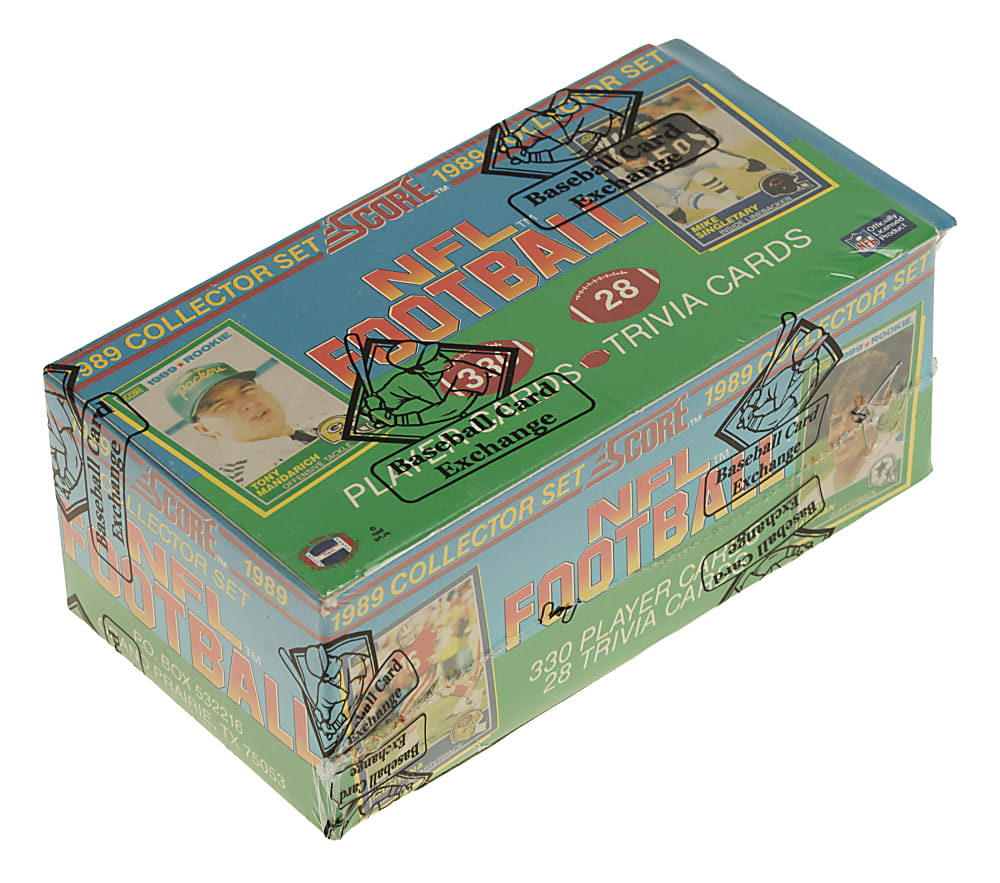 1989 Score Football Unopened Factory Set - BBCE