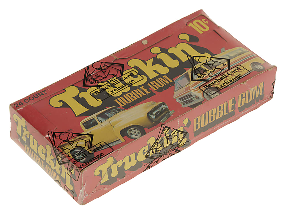 1973 Donruss "Truckin" Unopened Wax Box (24 Packs) - BBCE