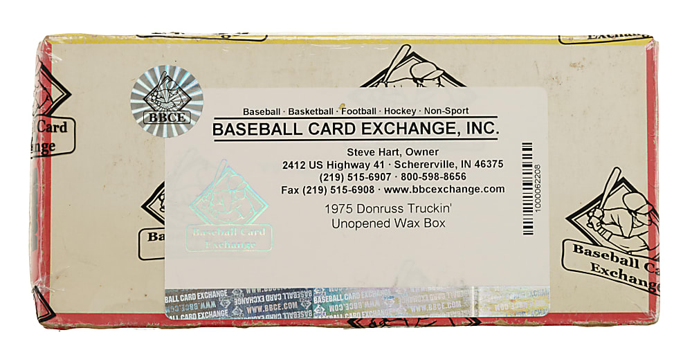 1973 Donruss "Truckin" Unopened Wax Box (24 Packs) - BBCE