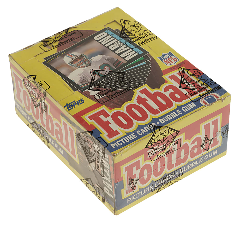 1985 Topps Football Unopened Wax Box (36 Packs) - BBCE