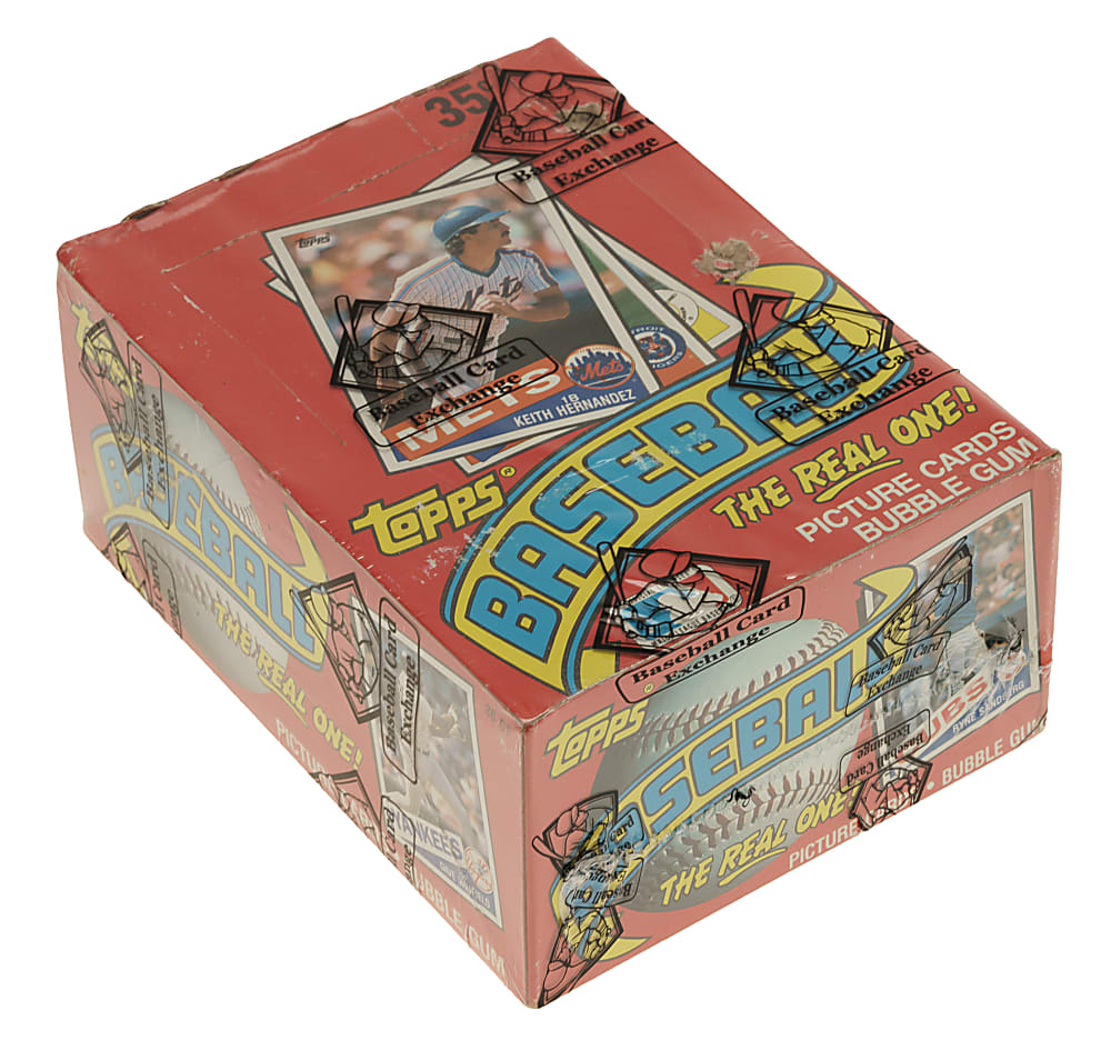 1985 Topps Unopened Wax Box (36 Packs) - BBCE - From a Sealed Case (FASC)