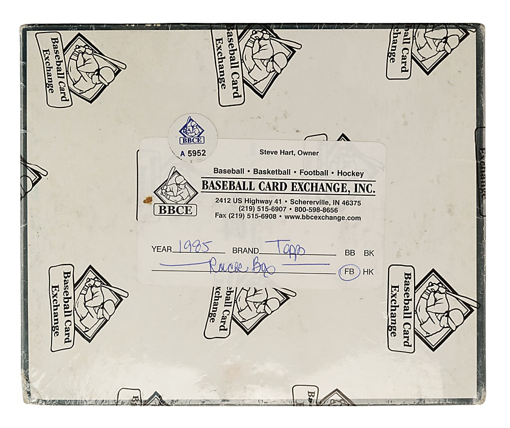 1985 Topps Football Unopened Rack Box (24 Packs) - BBCE