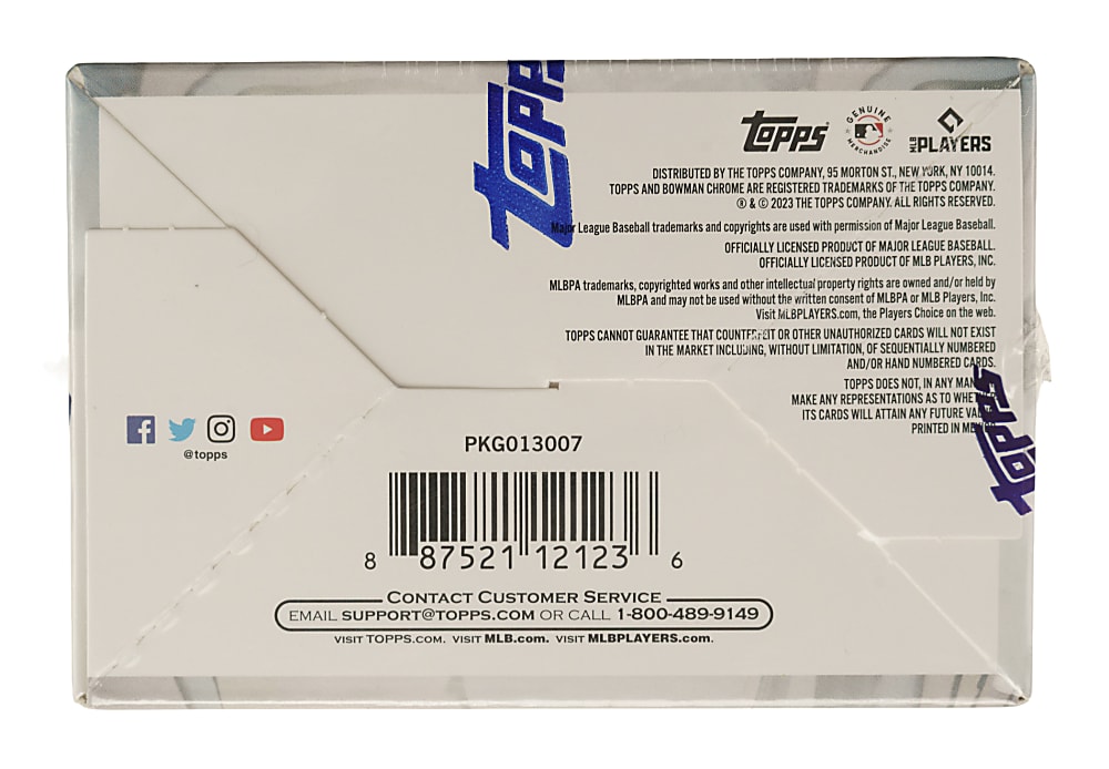2023 Bowman Chrome Factory-Sealed Unopened Hobby Box