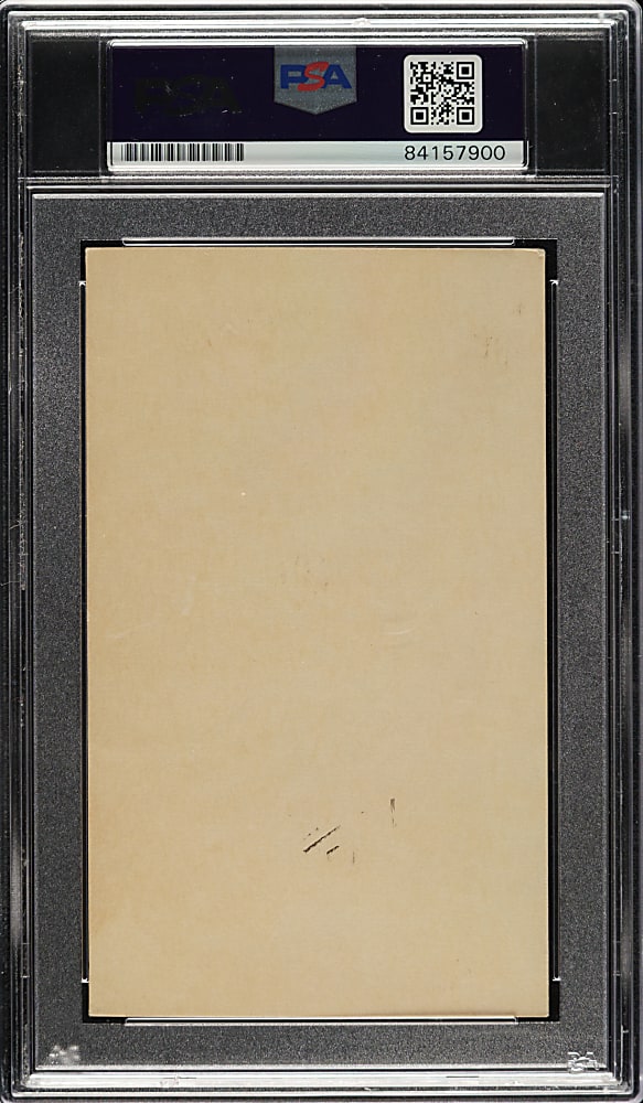 Ty Cobb Signed Index Card PSA/DNA MINT 9