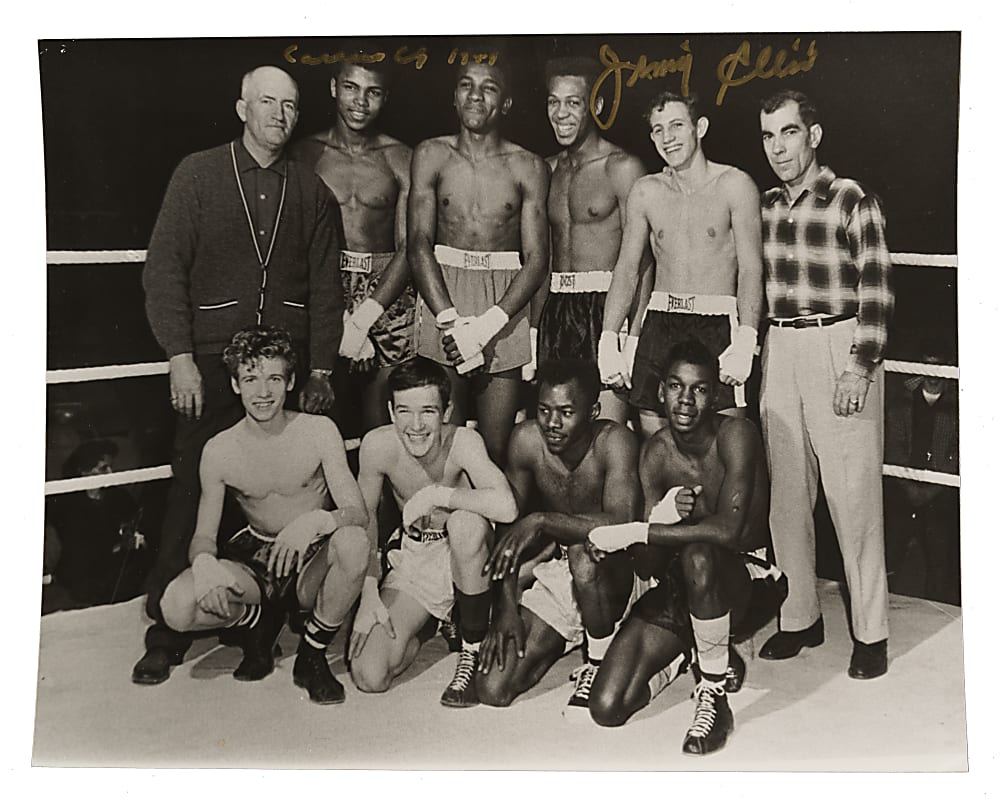 Cassius Clay (Muhammad Ali) and Jimmy Ellis Signed Photograph - JSA