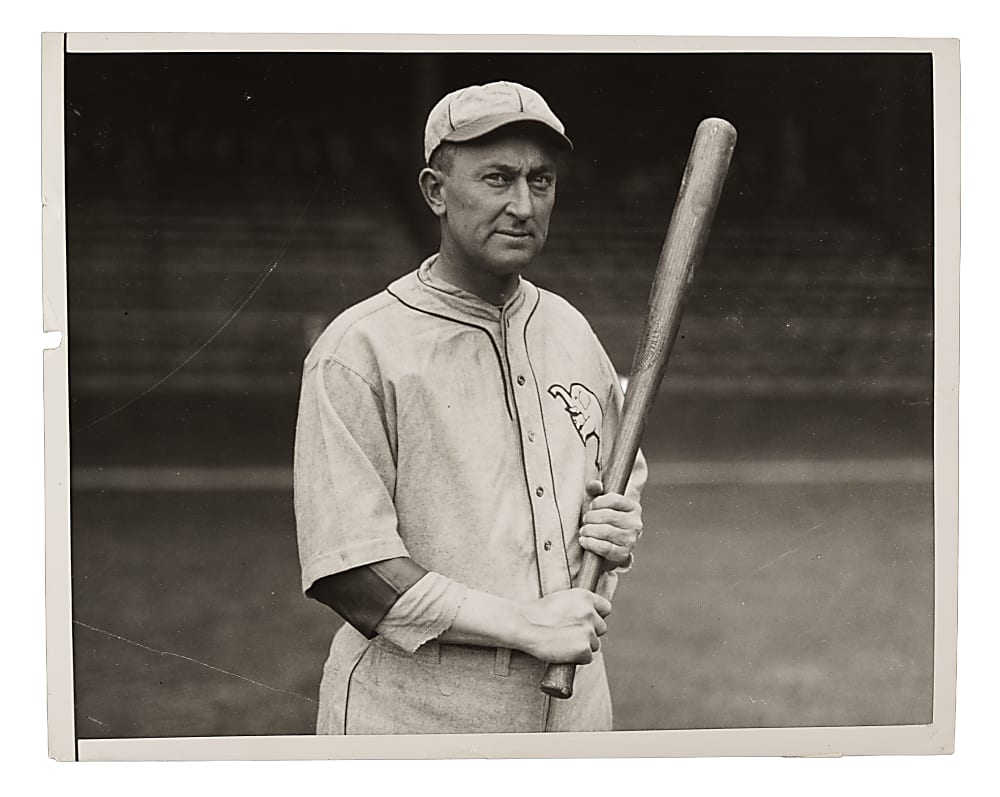 Circa 1950s Ty Cobb United Press International Photograph PSA/DNA Type II