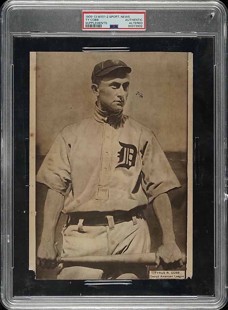 1909-1913 M101-2 Sporting News Supplements Ty Cobb - PSA