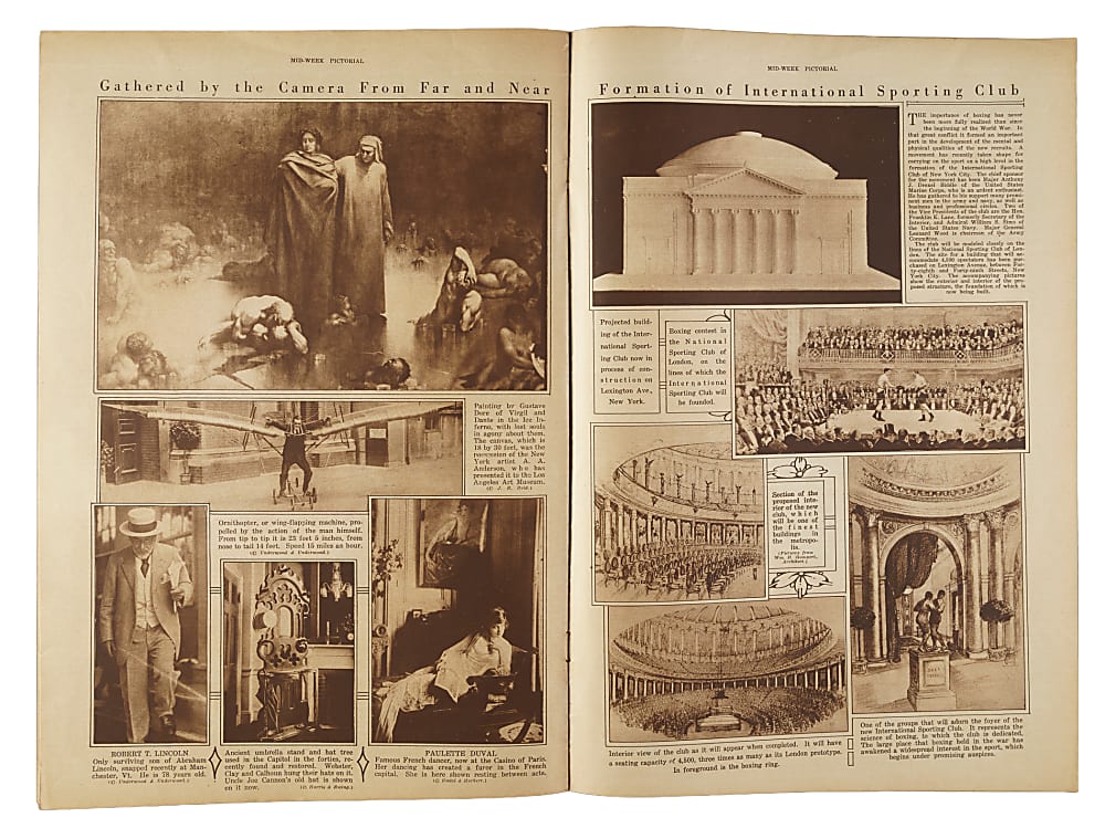 August 5, 1920 New York Times "Mid-Week Pictorial” Magazine Featuring Babe Ruth