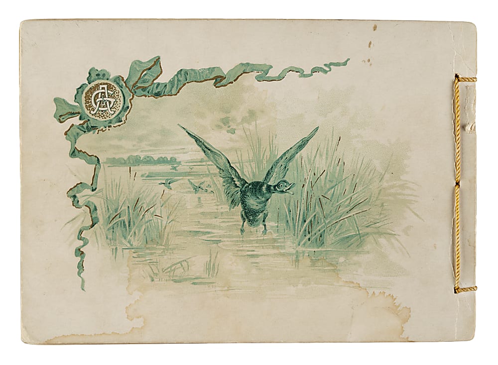 1889 A9 Allen & Ginter "Game Birds" Album