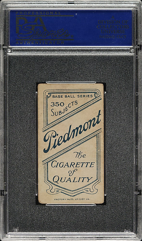 1909-1911 T206 White Border Fred Tenney PSA VG-EX 4