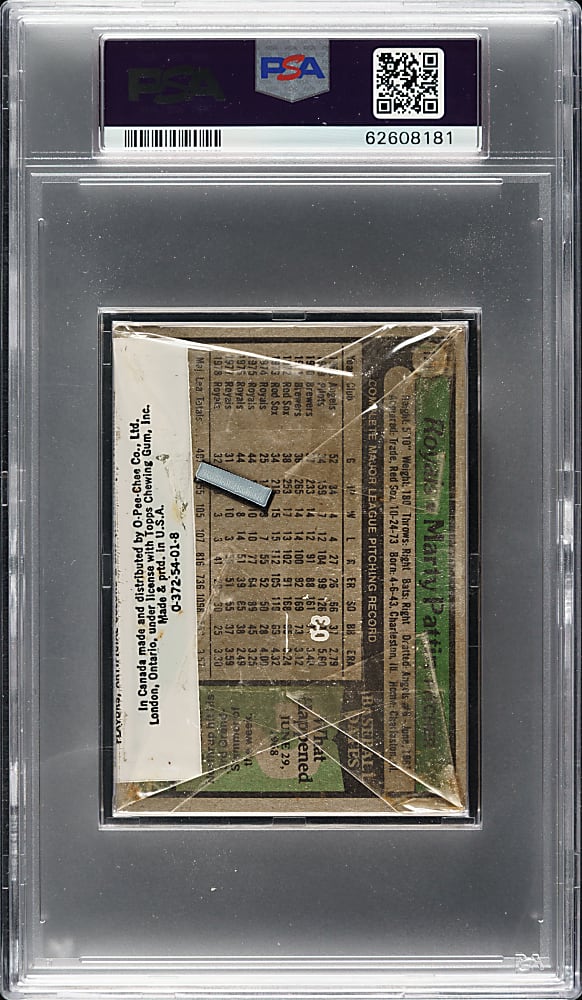 1979 Topps Unopened Cello Pack PSA NM-MT 8 - Mike Schmidt on Top
