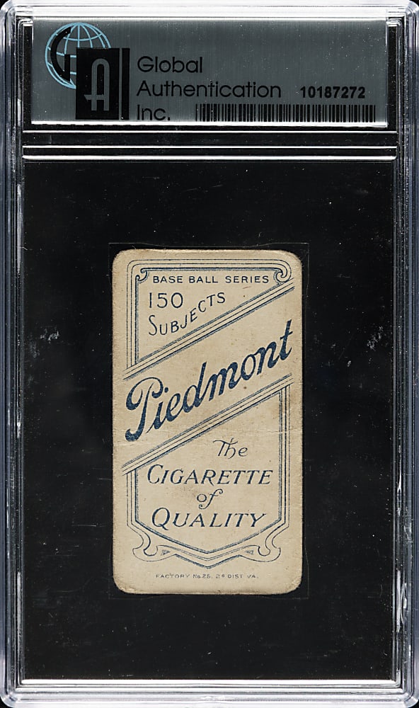 1909-1911 T206 White Border Fred Tenney GAI FAIR 1.5