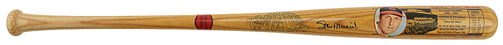 Stan Musial Signed Cooperstown Bat