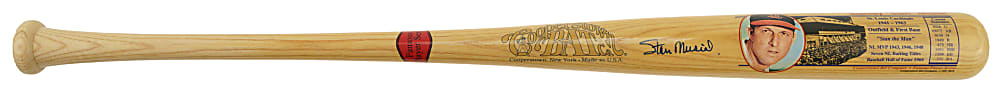 Stan Musial Signed Cooperstown Bat