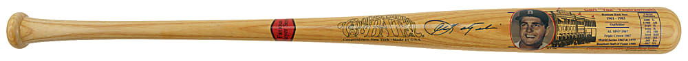Carl Yastrzemski Signed Cooperstown Bat