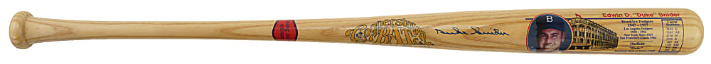 Duke Snider Signed Cooperstown Bat