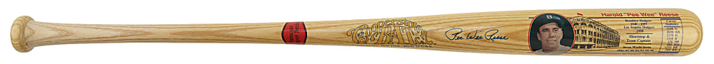 Pee Wee Reese Signed Cooperstown Bat