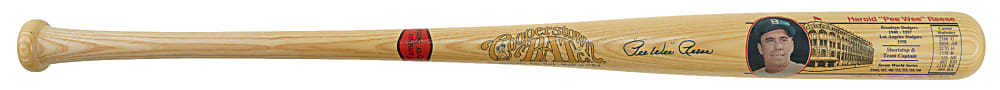 Pee Wee Reese Signed Cooperstown Bat