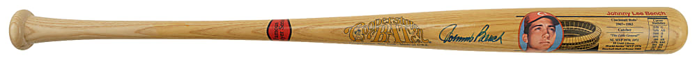 Johnny Bench Signed Cooperstown Bat