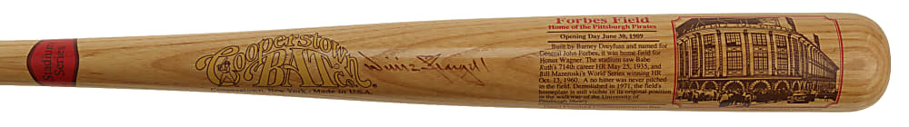 Willie Stargell Signed Cooperstown Bat