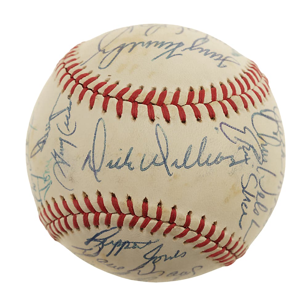 1982 San Diego Padres Team-Signed Baseball - Tony Gwynn Rookie Year