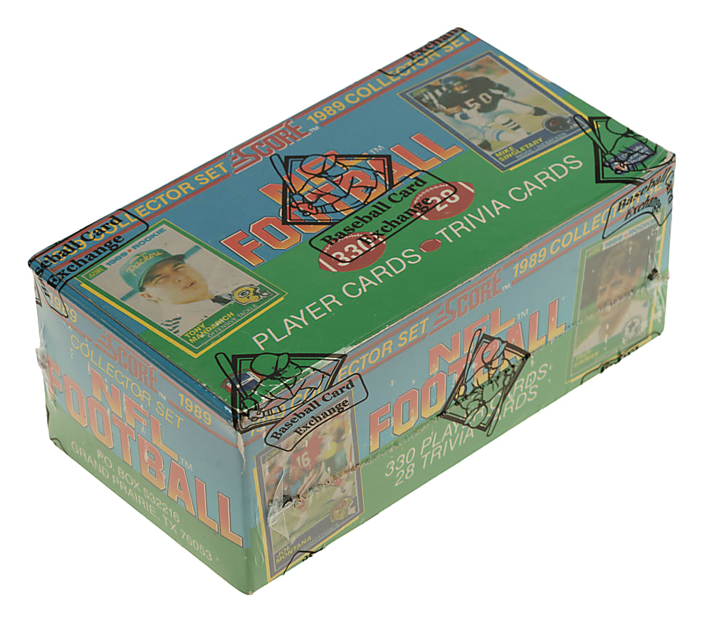 1989 Score Football Factory Box Set (330 Cards) - BBCE