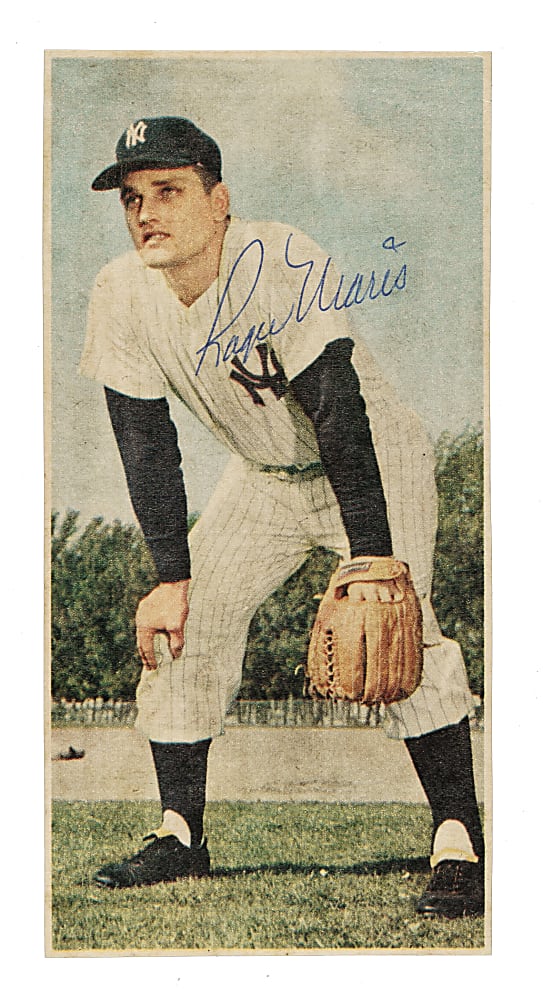 Roger Maris Signed Magazine Page - JSA
