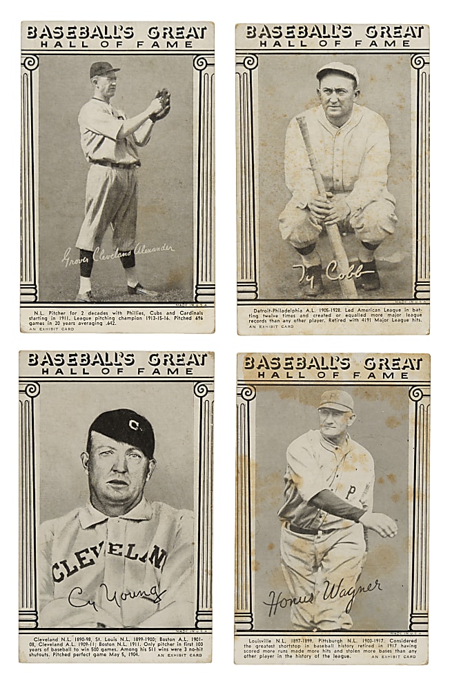 1948 W464 Baseball's Great Hall of Fame Exhibits Collection (14)
