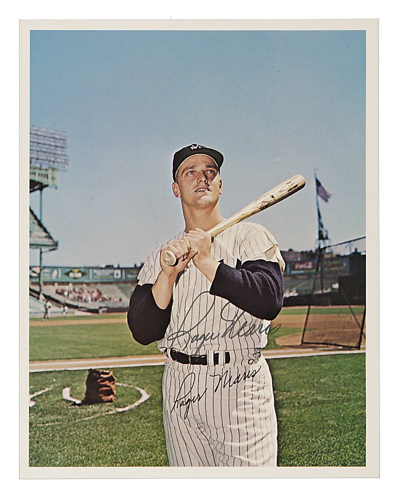 Roger Maris Signed Photograph - JSA