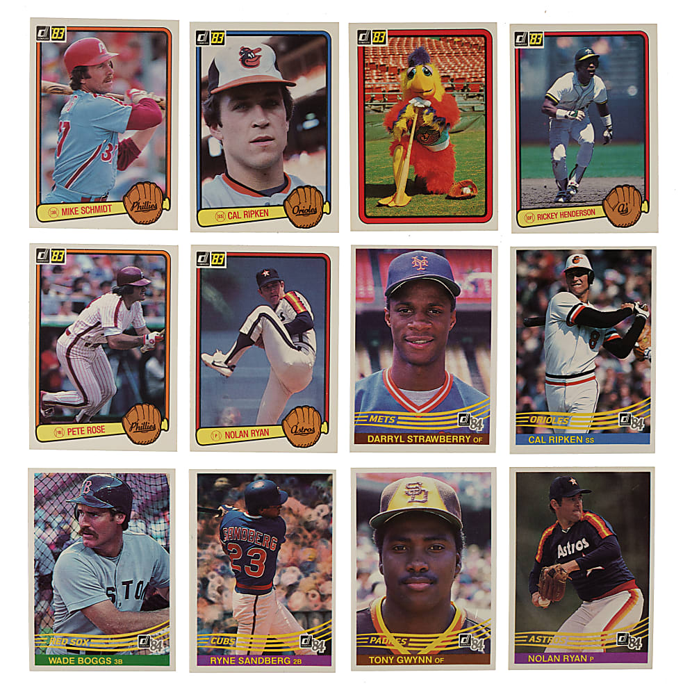 1983 and 1984 Donruss Complete Set Pair (2 Sets, 1,320 Cards)
