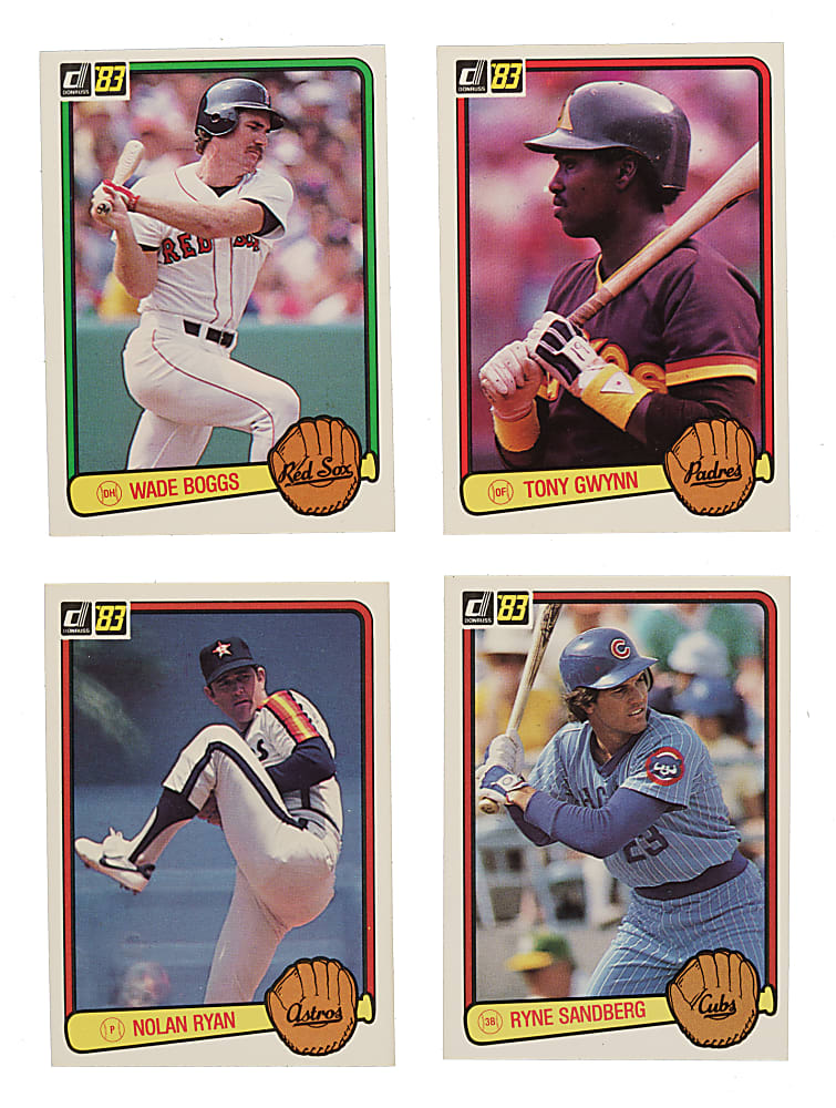 1983 Donruss Complete Set (660)