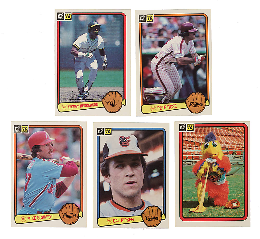 1983 Donruss Complete Set (660)