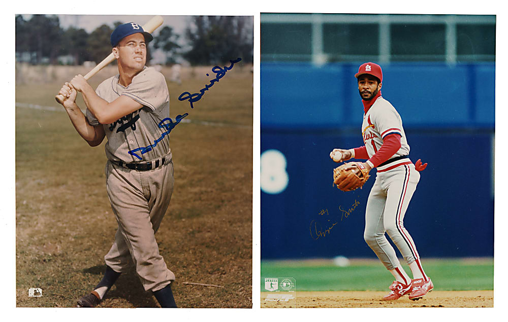Hall of Fame and Stars Signed Photograph Collection (18) Including Yogi Berra, Charles Gehringer and Reggie Jackson