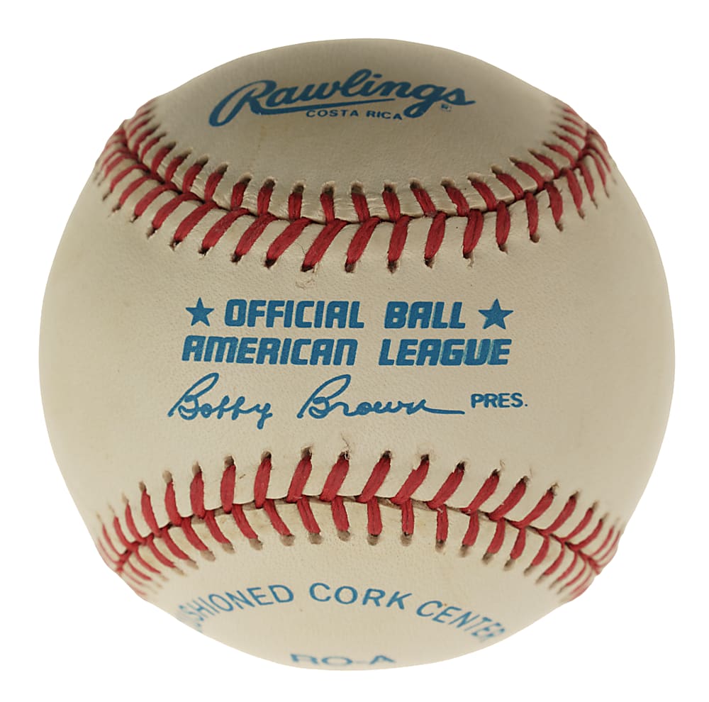 Mickey Mantle Single-Signed Baseball - JSA